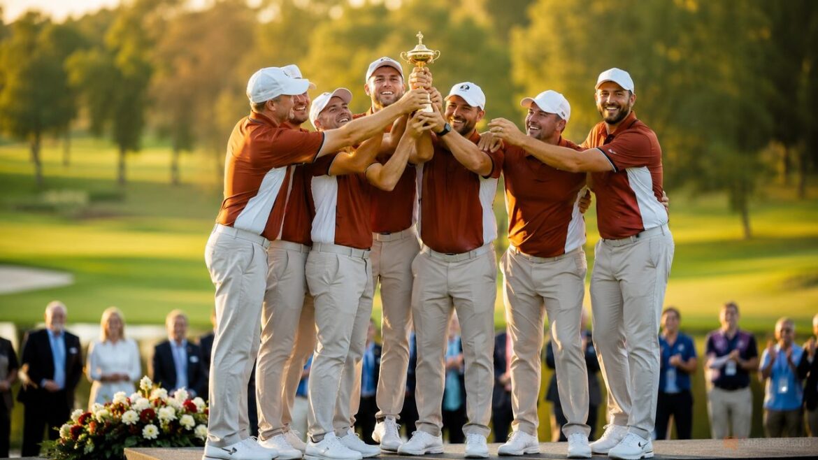 Świetny debiut. Adrian Meronk na podium w drużynie podczas European Tour