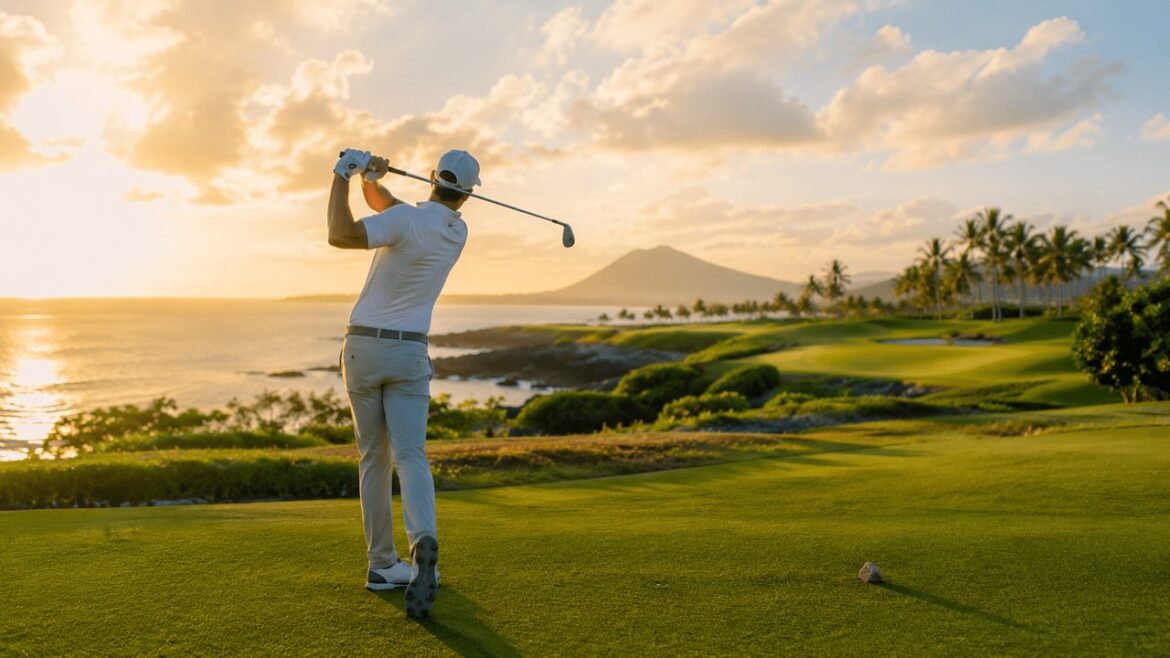 Udane zakończenie roku. Meronk w czołówce Mauritius Golf Masters