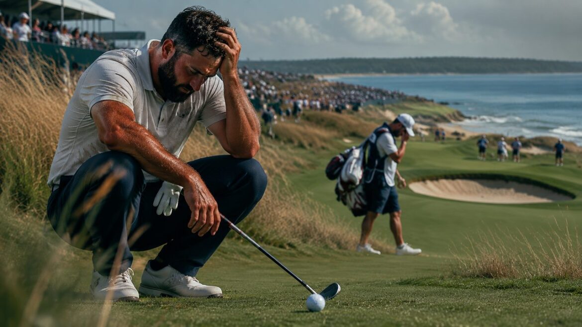 Rahm odpada w US Open: cztery bogey z rzędu pogrzebały szanse