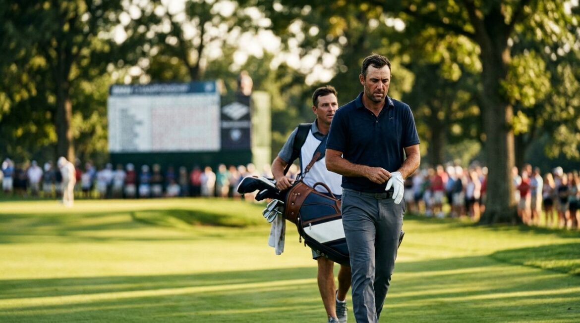Clark buduje pięcioprzewagową przewagę w BMW Championship