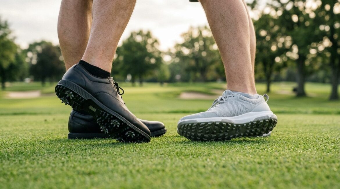 Buty golfowe: soft spikes czy spikeless - jak wybrać