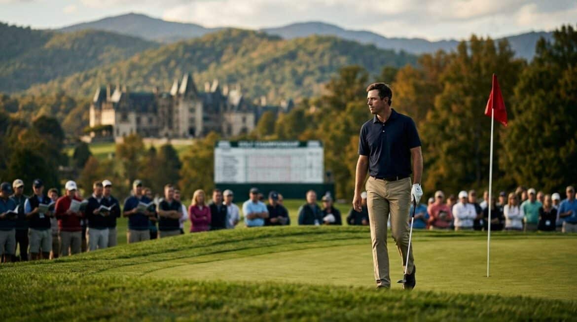 Jacob Bridgeman wygrywa inauguracyjny Biltmore Championship dzięki 61 uderzeniom