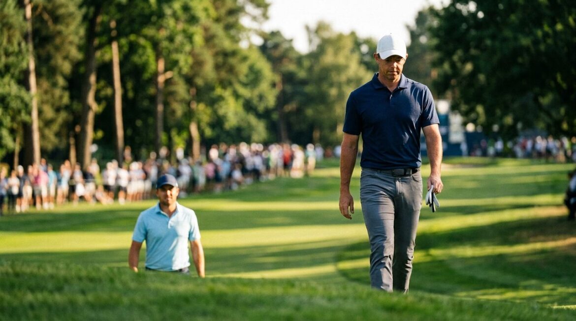 McIlroy eagles into contention at BMW PGA Championship