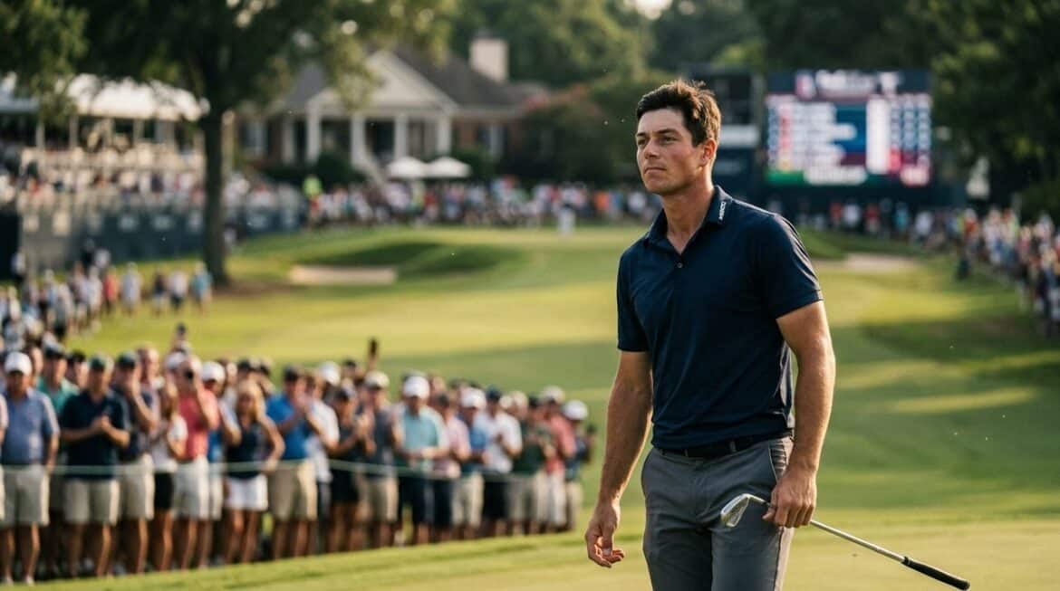 Hovland planuje zmiany po porażce w Tour Championship